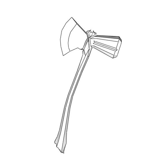 Featured image of post Infinity War Stormbreaker Drawing 1x thor stormbreaker axe weight