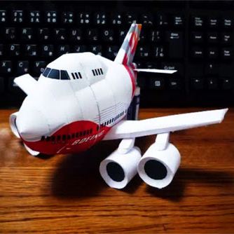 Boeing 747-8SD Plane