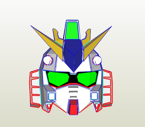 RX-93 Gundam Helmet