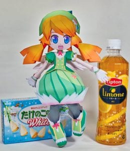 spixie fairy spring lemon squeeze drink mascotte