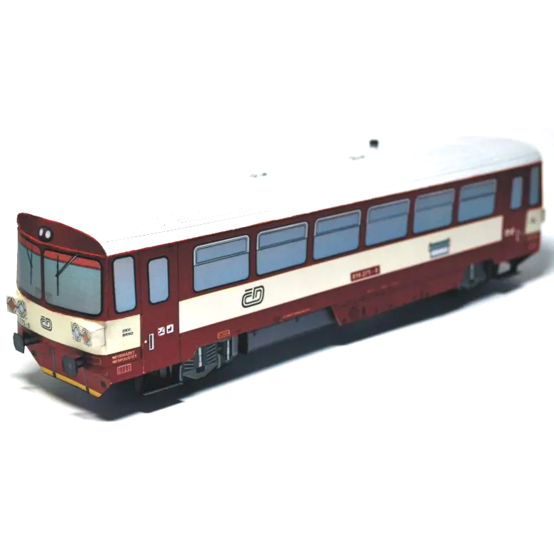 Train czechoslovakian Motorový vàz 810
