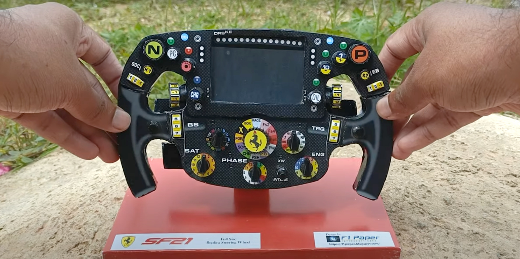 Ferrari SF21 Steering wheel