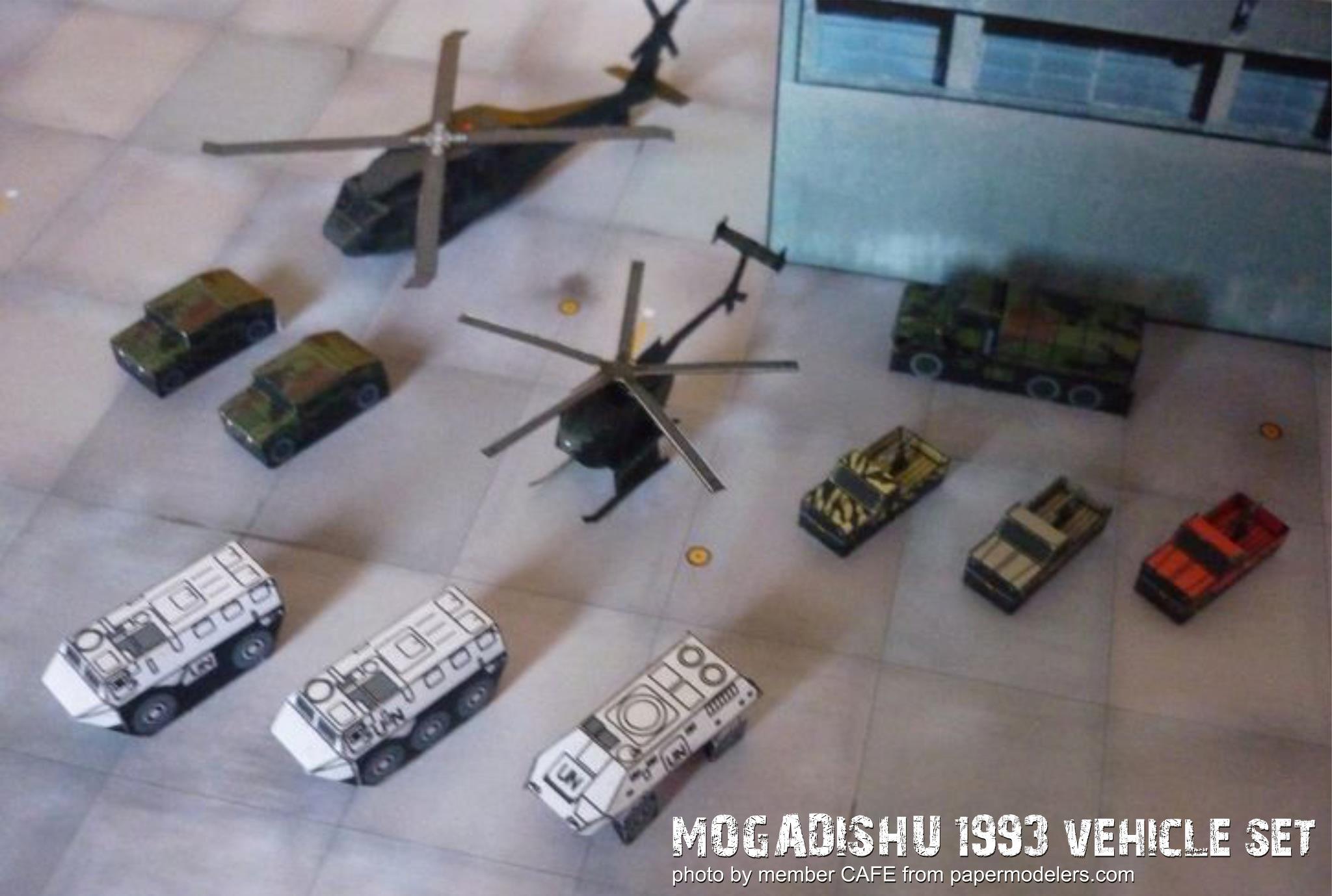 Battle of Mogadishu Vehicles