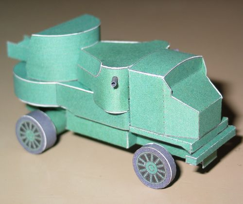 Putilov Garford Russian Armoured Car WW1